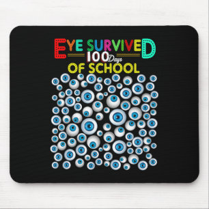 Mousepad O Olho Sobreviveu A 100 Dias De Ensino De Professo