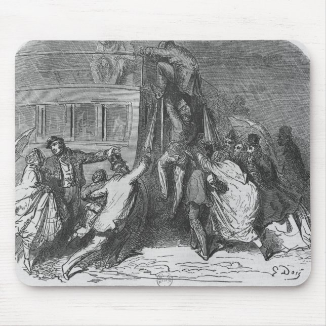 Mousepad O omnibus do Bastille (Frente)