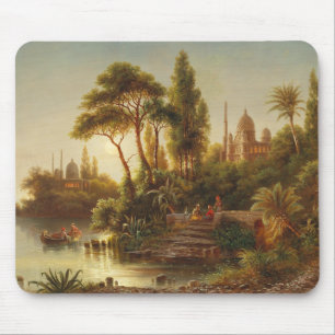 Mousepad O Oriente na Luz da Noite - Albert Rieger