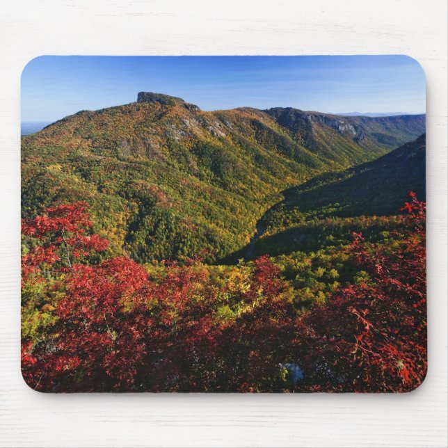 Mousepad O outono de Linville Gorge frequentemente apelidou (Frente)