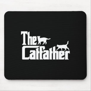 Mousepad O Padrinho do Gato Melhor Pai do Mundo Dia dos Pai