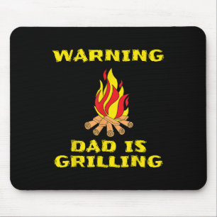 Mousepad O pai É Engraçado Pelo Presente Para O Churrasco D