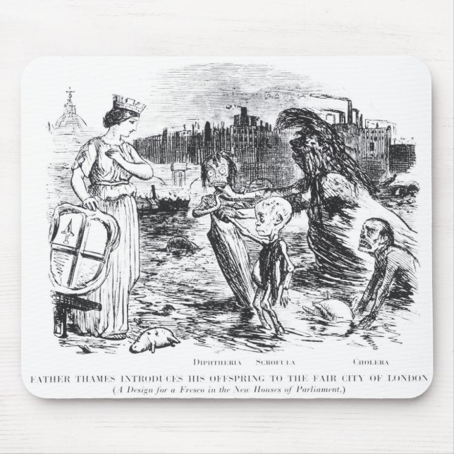 Mousepad O pai Tamisa introduz sua prole (Frente)