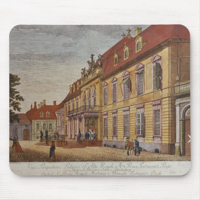 Mousepad O palácio do príncipe Ferdinand de Prússia (Frente)