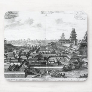 Mousepad O palácio imperial em Ido, Japão