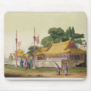 Mousepad O palácio imperial, Tokyo, chapeia 54 'de Le Traj