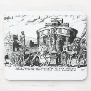 Mousepad O papa Clemente VII é guardarado Besieged por