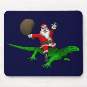 Mousepad O Papai Noel está tomando o Lago Verde