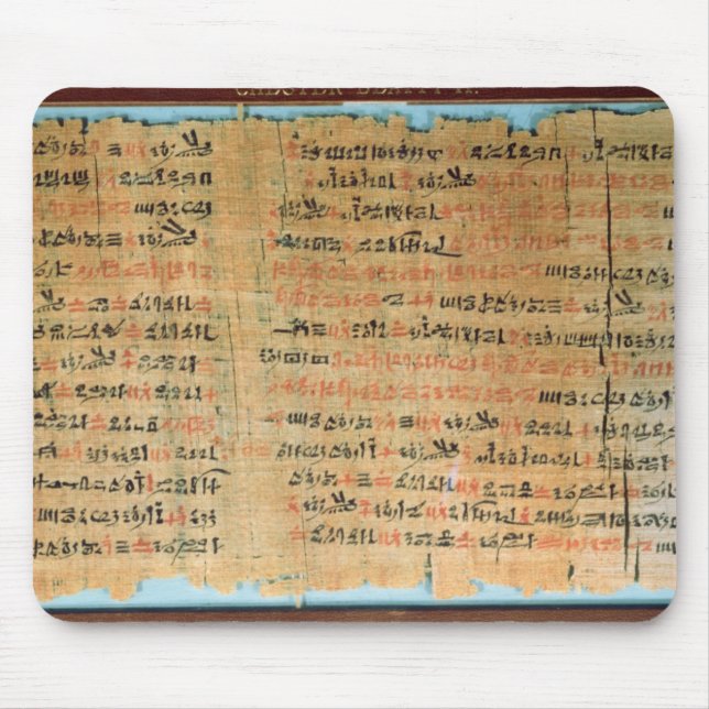 Mousepad O papiro médico de Chester Beatty (Frente)