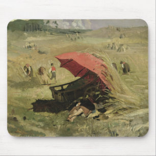 Mousepad O pára-sol vermelho, c.1860