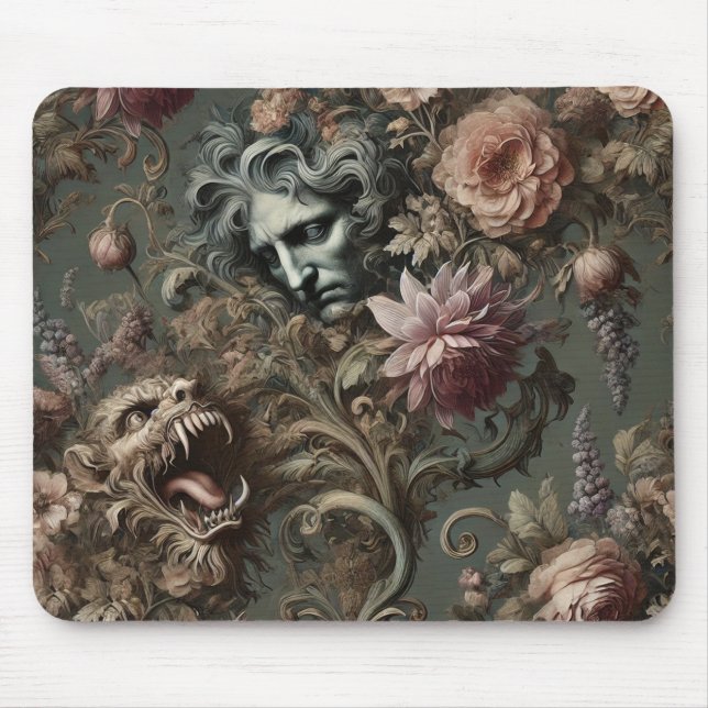 Mousepad O paradoxo do motorista - mítico gótico (Frente)