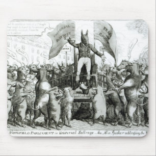 Mousepad O parlamento de Smithfield: Sufrágio universal