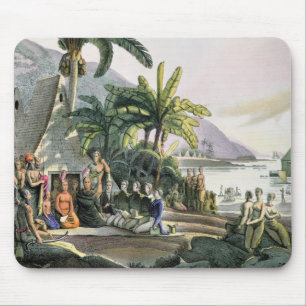 Mousepad O partido da expedição e o rei Kamehameha mim