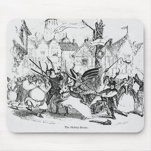 Mousepad O Passatempo-Cavalo (Frente)