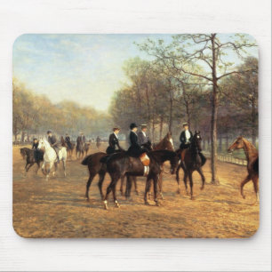 Mousepad O passeio da manhã, fileira podre, Hyde Park, 189