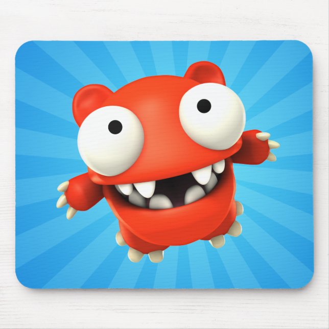 Mousepad O passeio de Redford - azul (Frente)