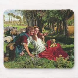 Mousepad O Pastor e seu Namorada (de Holman Hunt)
