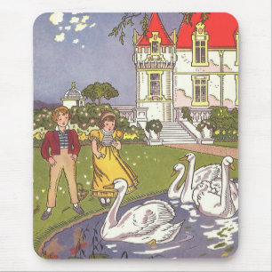 Mousepad O Patinho Feio, Conto de Fadas Clássico por Hauman