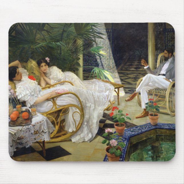 Mousepad O pátio (Frente)