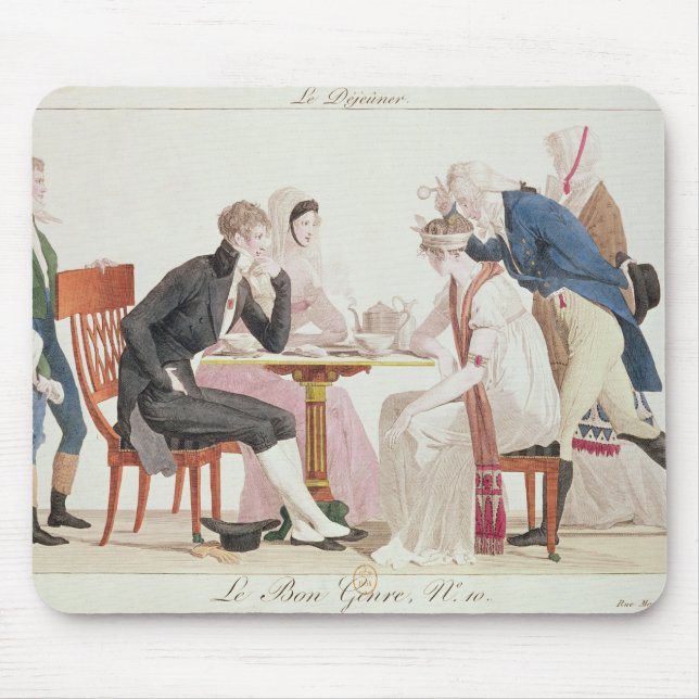 Mousepad O pequeno almoço, 'do Bon Genre (Frente)