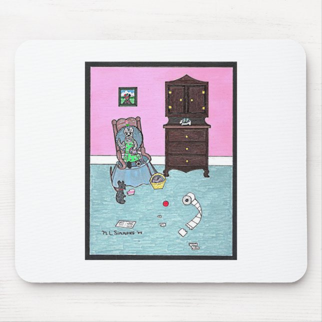 Mousepad O Pequeno Rascal da Avó (Frente)