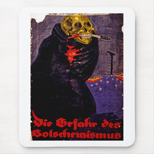 Mousepad O Perigo do Bolshevismo (Frente)