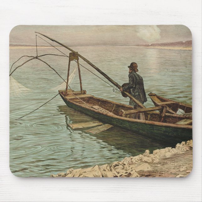Mousepad O pescador (por Max Kurzweil) (Frente)