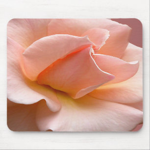 Mousepad O pêssego floresce presentes cor-de-rosa selvagen