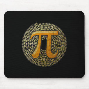 Mousepad O Pi Oficial 3.14 Espiral Por Dia Para Nerd Matemá