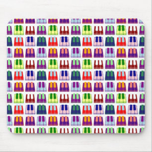 Mousepad O piano de jogador do teclado fecha o tapete do