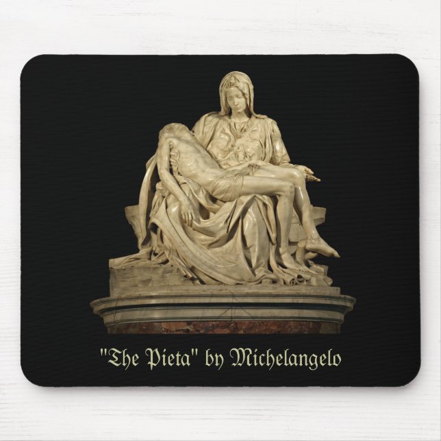 Mousepad O Pieta de Michelangelo (Frente)