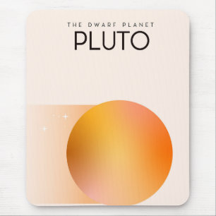 Mousepad O planeta anão Plutão