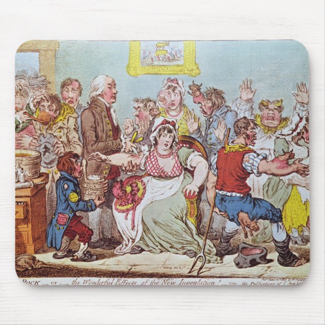 Mousepad O Pock da vaca ou os efeitos maravilhosos (Frente)