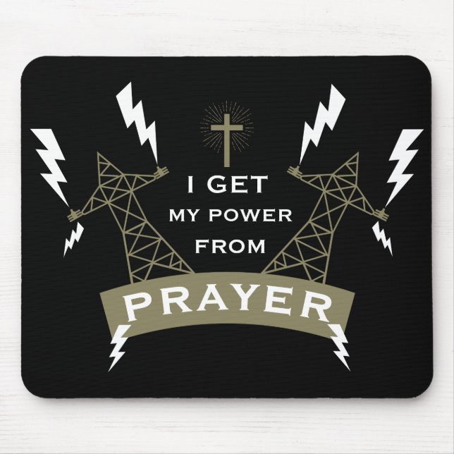 Mousepad O Poder Da Oração (Frente)