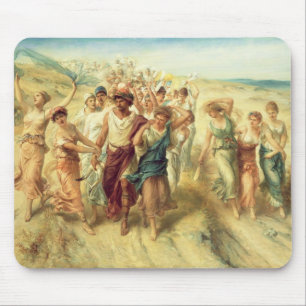 Mousepad O poeta Anacreon (570-485 BC) com seus musas, 189