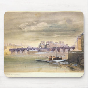 Mousepad O Pont-Neuf e o Ile de la Menção, 1881