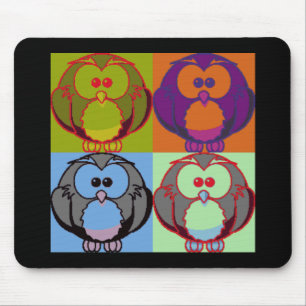 Mousepad O pop vai a coruja