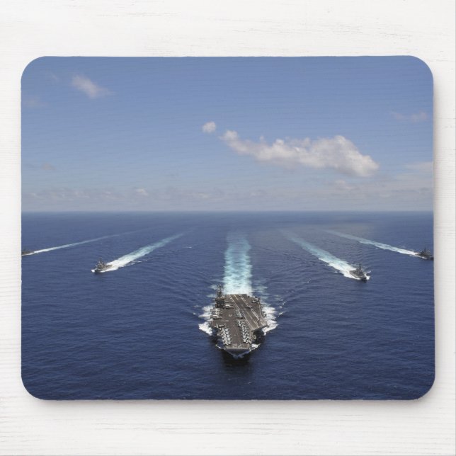 Mousepad O porta-aviões USS Abraham Lincoln (Frente)