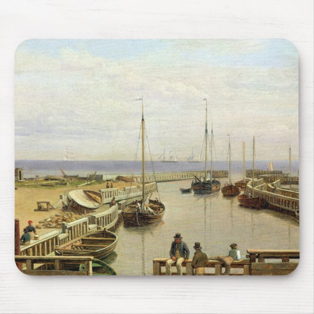 Mousepad O porto de Dragor, 1826 (Frente)