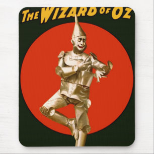 Mousepad O poster vintage 1903 do homem da lata de mágico