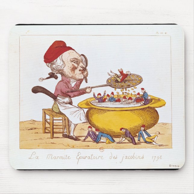 Mousepad O pote Purifying do Jacobins, 1793 (Frente)