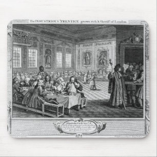 Mousepad 'O Prentice Industrious crescido rico