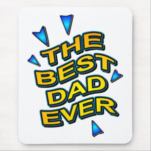 Mousepad O presente brilhante do MELHOR divertimento do PAI