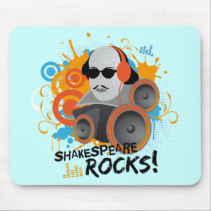 Mousepad O presente engraçado "Shakespeare do slogan de