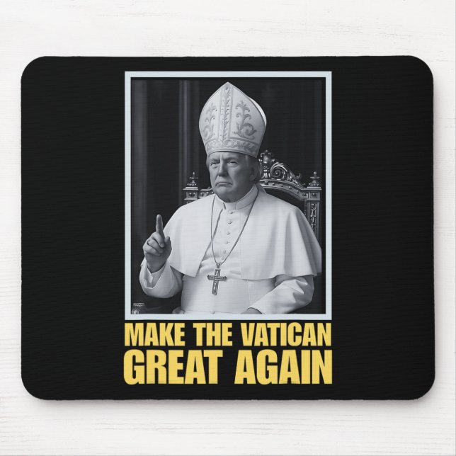 Mousepad O Presidente Engraçado Trump Quer Ser O Próximo Pa (Frente)