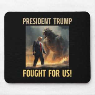 Mousepad O Presidente Trump lutou pelos esportes femininos