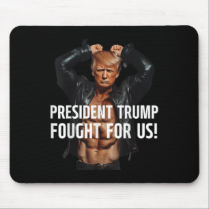 Mousepad O Presidente Trump lutou pelos esportes femininos 