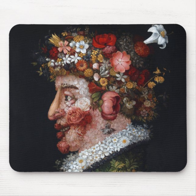 Mousepad O Primavera, Arcimboldo (Frente)