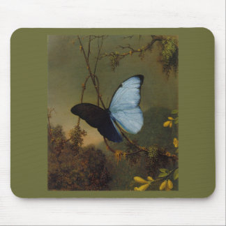 Mousepad O primavera azul da borboleta 1865 de Morpho