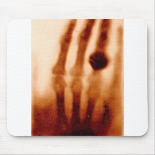 Mousepad O primeiro Raio X, 1901, fotografia